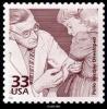 Polio themed stamp